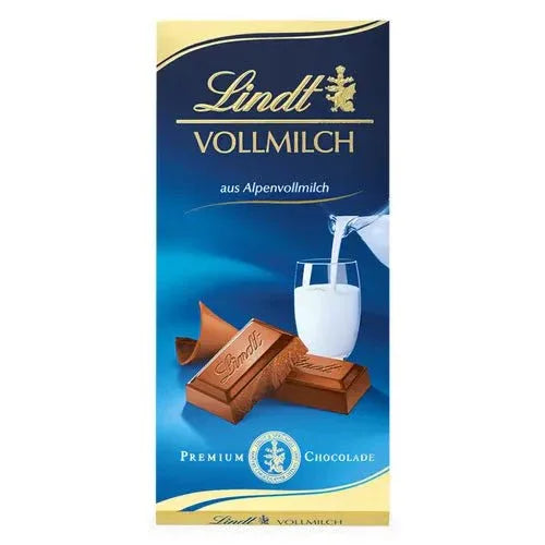 Lindt Vollmilch Schokolade 100g Tafel - Schokobote.de