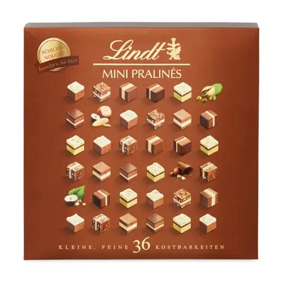 Lindt Mini Pralinés Schicht-Nougat, 165g, 1er Pack 58c806-2