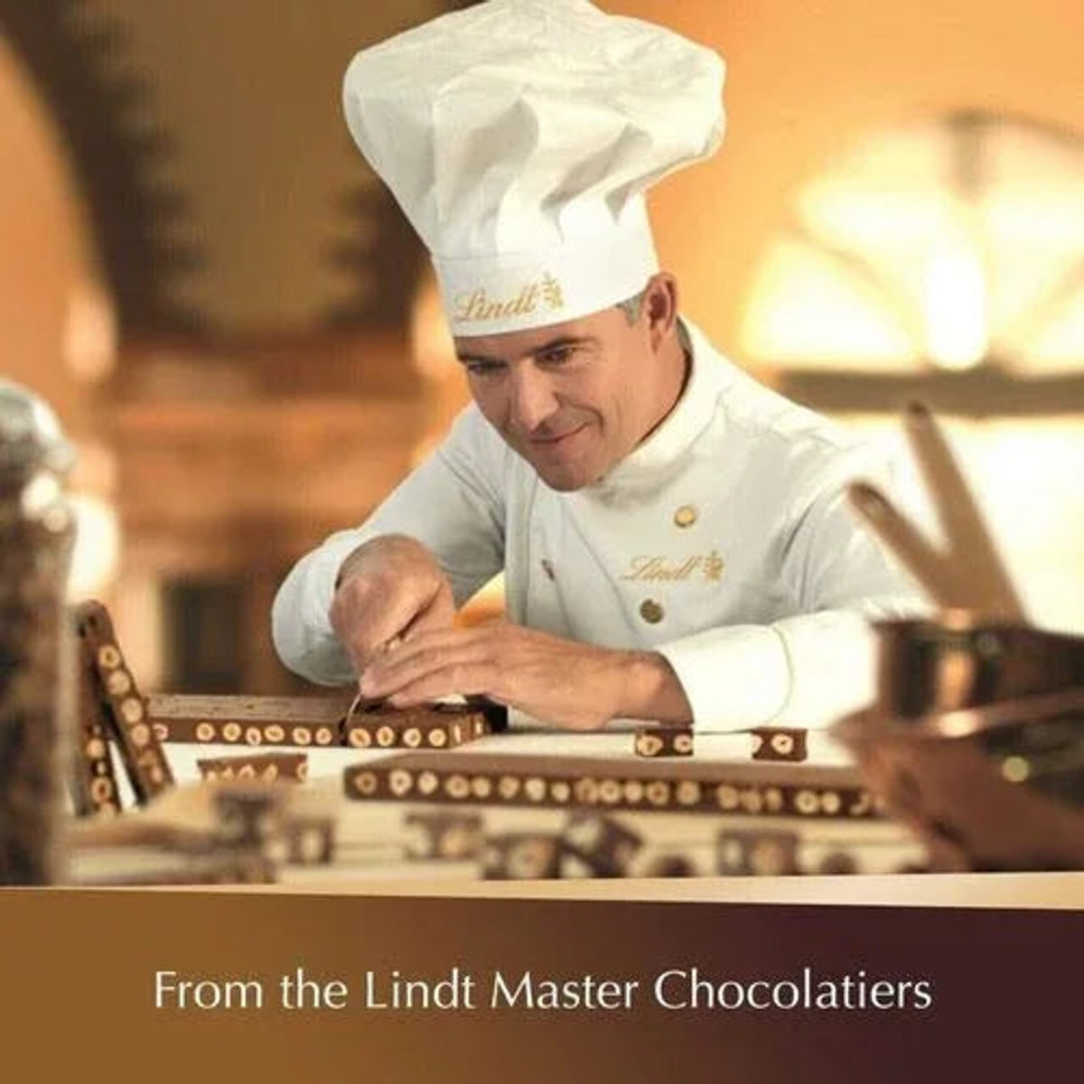 Lindt Nuxor Gianduja Milchschokolade Würfel einzeln verpackt, 700g Beutel 58c806-2