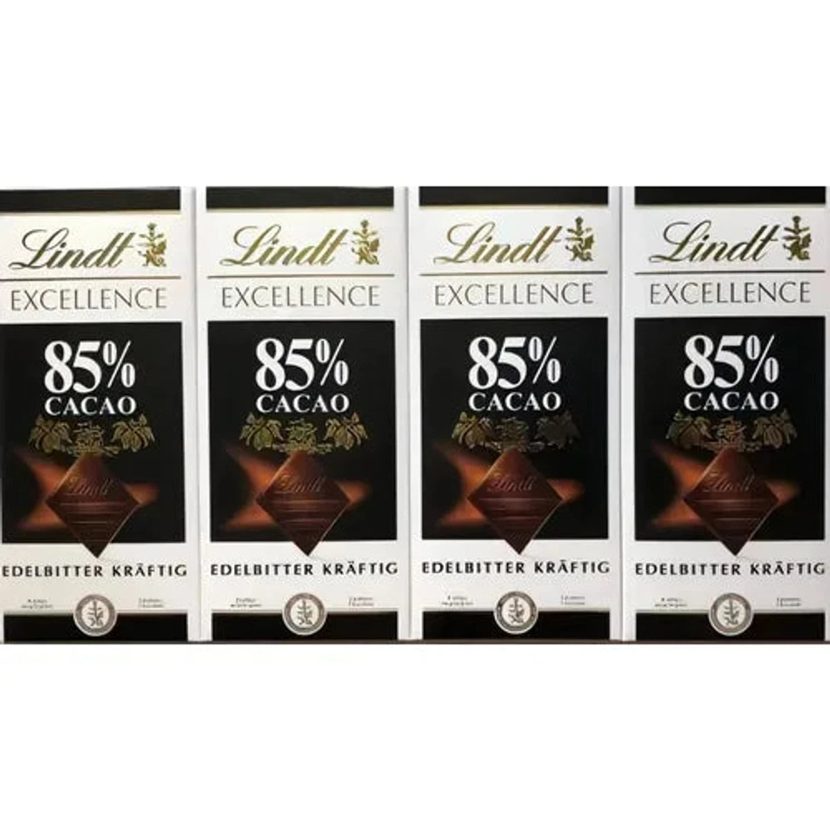 Lindt Schokolade Excellence Edelbitter Kräftig 85 % Cacao 4x 100g 58c806-2