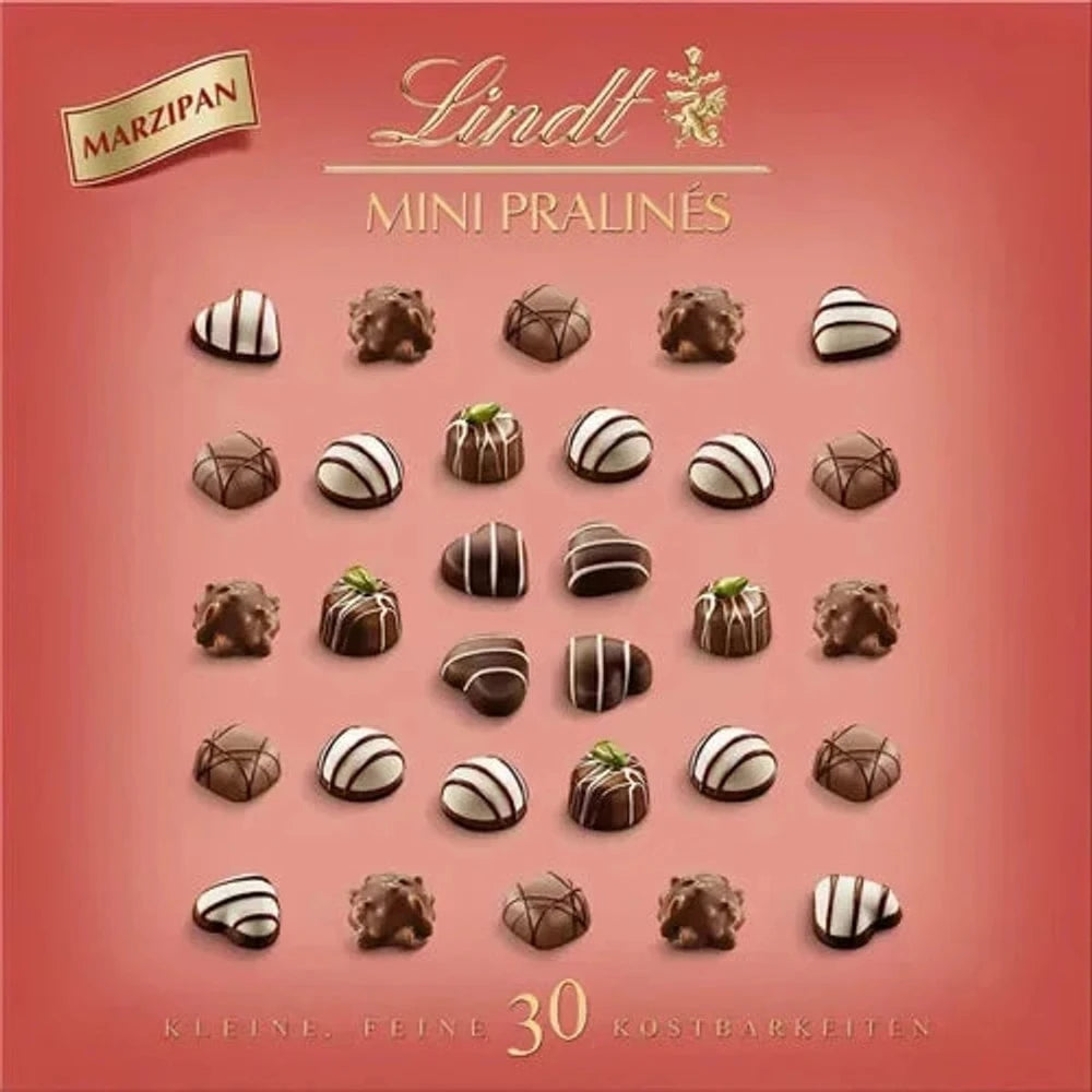 Lindt Schokolade Marzipan Mini Pralinés, 163g Schachtel