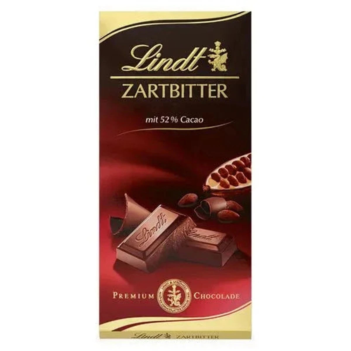 Lindt Zartbitter Schokolade 52%, 100g Tafel 58c806-2