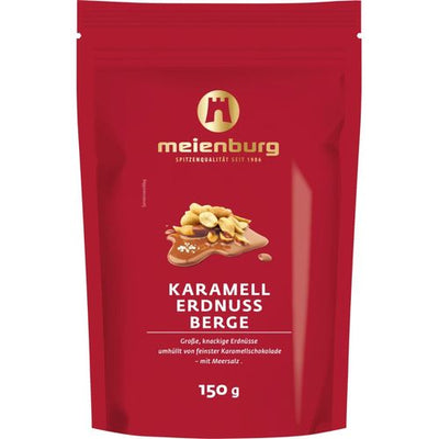 Meienburg SCHOKO KARAMELL ERDNUSSBERGE  150g - Foodtrade-Handel.de