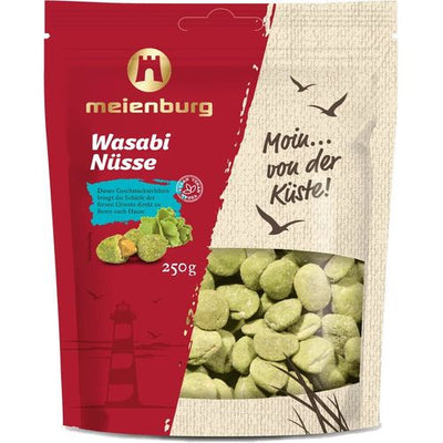 Meienburg WASABI ERDNÜSSE, Erdnüsse im scharfen Teigmantel Die Besten 250g - Foodtrade-Handel.de