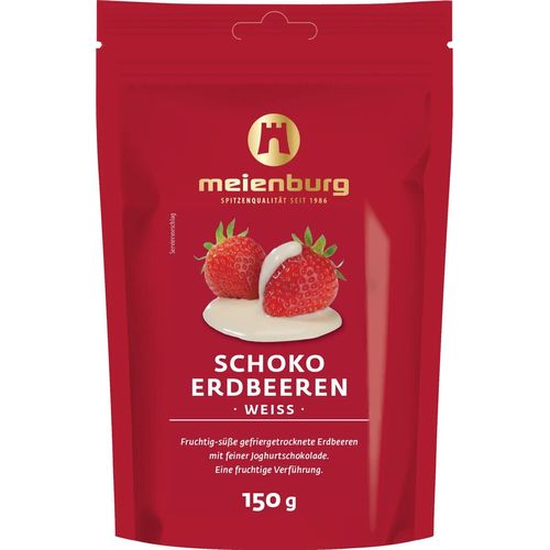 Meienburg WEISSE SCHOKO ERDBEEREN 150g - Foodtrade-Handel.de