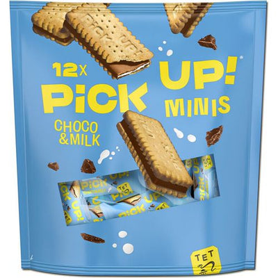 Leibniz Pick Up Choco & Milch Minis im Beutel 12 Riegel je 10g - Foodtrade-Handel.de