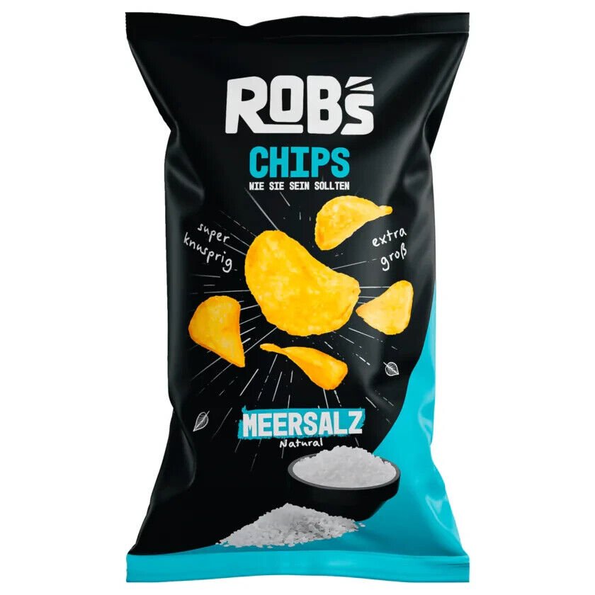 Rob's Chips Meersalz 120g - Foodtrade-Handel.de