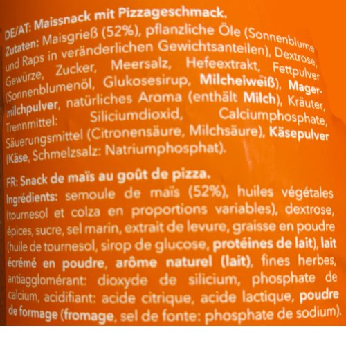 Rob`s Crunchy Puffs | Bigger, Better, Crunchy | Cheesy Pizza 130g - Foodtrade-Handel.de