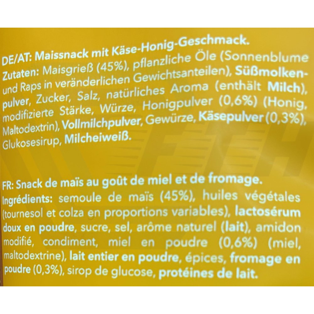 Rob`s Crunchy Puffs | Bigger, Better, Crunchy | Honey & Cheese 130g - Foodtrade-Handel.de