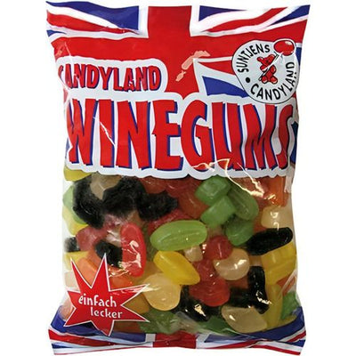 SUNTJENS CANDYLAND WINEGUMS 400g - Englisch - Foodtrade-Handel.de