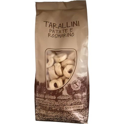 Taralli Tarallini patate e rosmarino / Tarallini-Kartoffeln und Rosmarin 500g - Foodtrade-Handel.de