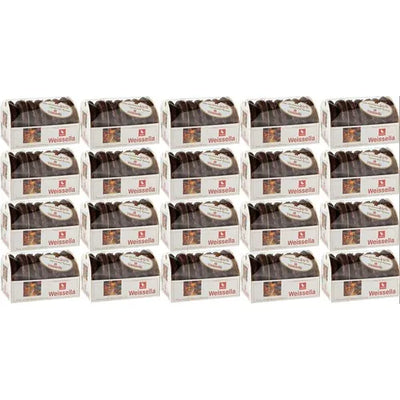 WEISS 20x 200g Weissella Oblaten Lebkuchen Zartbitter 20% Nüsse 4 Kg - Foodtrade-Handel.de