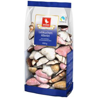 Weiss Lebkuchen Allerlei 600g - Foodtrade-Handel.de