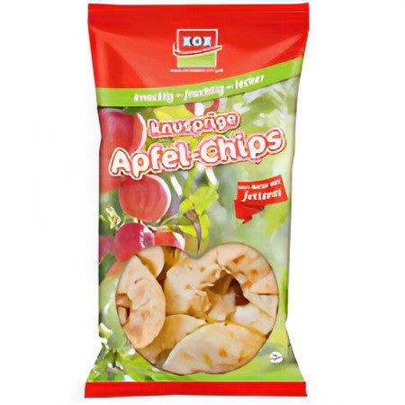 XOX Apfel Chips Getrocknete Apfelscheiben aus Jonathan Äpfeln 100g - Foodtrade-Handel.de