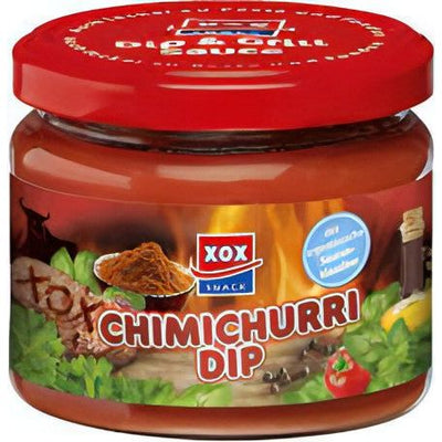 XOX Chimichurri Dip würzige Sauce mit Tomaten und Peffer 270ml - Foodtrade-Handel.de