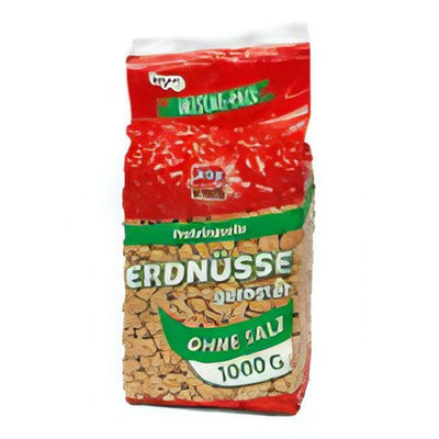 XOX geröstete Erdnüsse ohne Salz in einem fein nussigen Aroma 1000g - Foodtrade-Handel.de