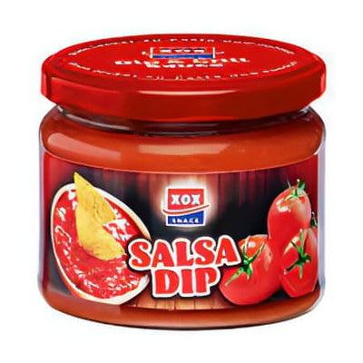 XOX Salsa Dip pikant fruchtiger Tomatendip mit angenehmer Würze 300ml - Foodtrade-Handel.de