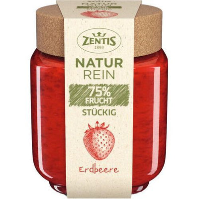 zentis naturrein 75% Frucht, Stückig und dein passiert AUSWÄHLBAR! 200g - Foodtrade-Handel.de