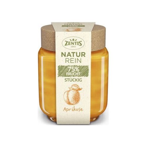 zentis naturrein 75% Frucht, Stückig und dein passiert AUSWÄHLBAR! 200g - Foodtrade-Handel.de